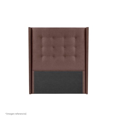 DORMITORIO BOXET PARAÍSO ROYAL CLOUD GOLD 1.5 PLAZAS CHOCOLATE + 1 ALMOHADA VISCOELÁSTICA - 5