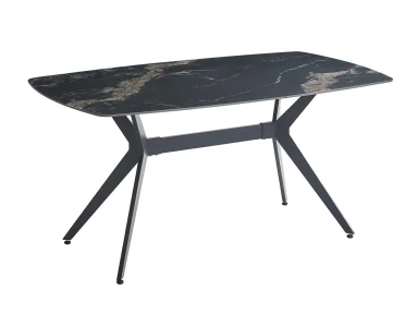 JUEGO DE COMEDOR RIPLEY HOME ANN 6 SILLAS NEGRO - 5