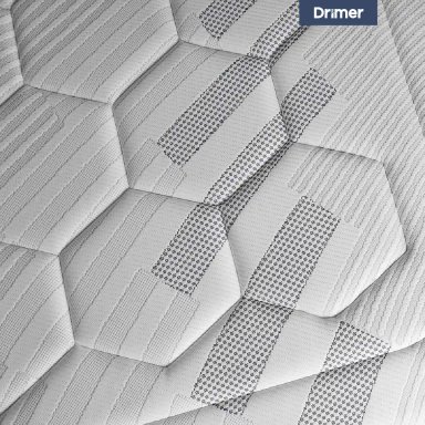 DORMITORIO BOXET DRIMER CROMOPEDIC 1.5 PLAZAS GRIS - 5