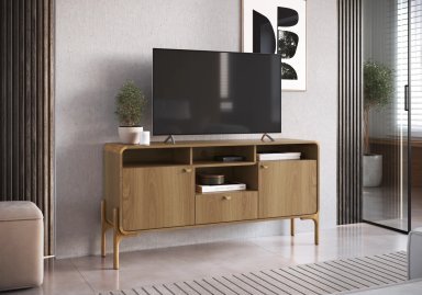 MESA DE TV MAISON LINETT SELECT MARRÓN - 1