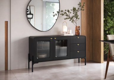 APARADOR MAISON LINETT SELECT NEGRO - 1