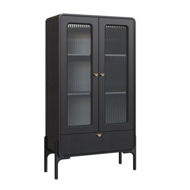VITRINA MAISON LINETT SELECT NEGRO - 2