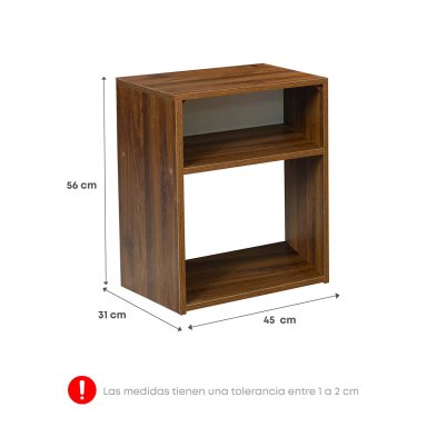 CAMA FORLI ACQUA 2 PLAZAS GRIS +VELADOR TURIN CARAMELO - 9