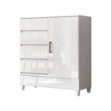 COMODA RIPLEY HOME FIT MDP 4 CAJONES BLANCO - 3