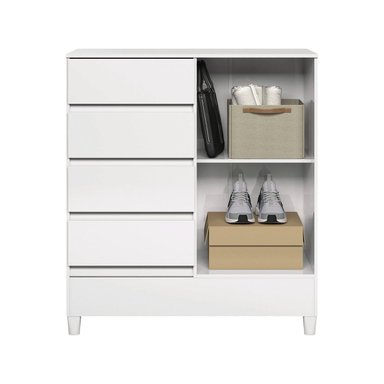 COMODA RIPLEY HOME FIT MDP 4 CAJONES BLANCO - 4