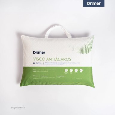 ALMOHADA DRIMER VISCO ANTIACAROS 60X40 CM - 1