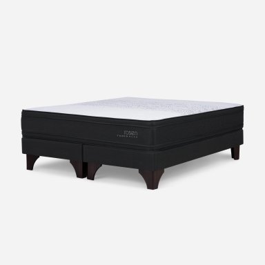 CAMA EUROPEA ROSEN TEMPO PLUS GRAFITO QUEEN - 1