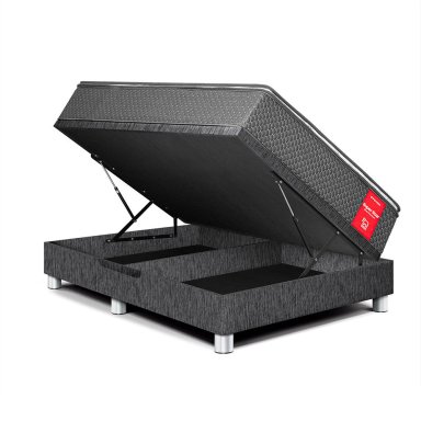 CAMA BOXET PARAISO SUPER STAR QUEEN CHARCOAL - 1