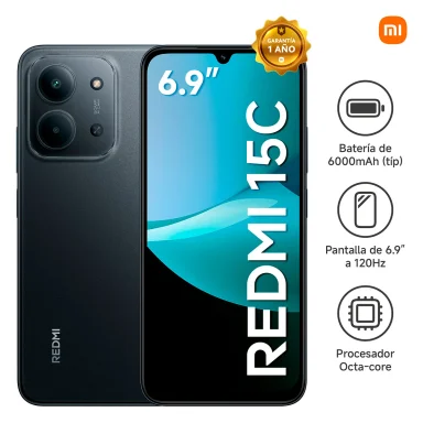 CELULAR XIAOMI REDMI 15C 256GB - 1