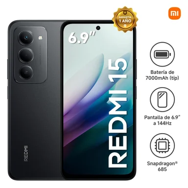 CELULAR XIAOMI REDMI 15 256GB - 1