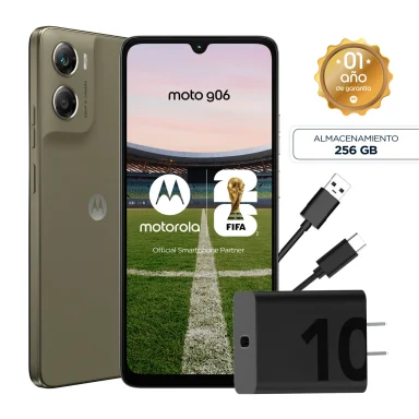 CELULAR MOTOROLA MOTO G06 256GB - 1