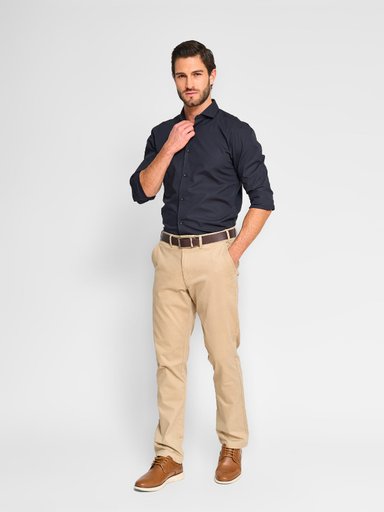 CAMISA MANGA LARGA HOMBRE MARQUIS SOLID - 4