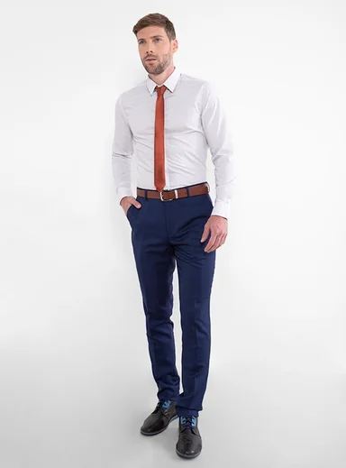 PANTALÓN HOMBRE MARQUIS AZUL PICK - 1