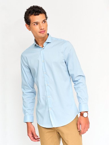 CAMISA MANGA LARGA HOMBRE MARQUIS SOLID - 1