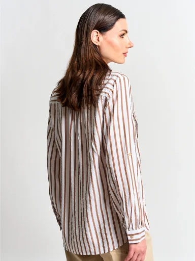 BLUSA MANGA LARGA MUJER CACHAREL BARCO - 2