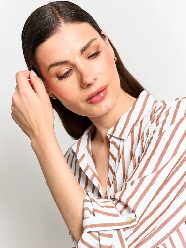 BLUSA MANGA LARGA MUJER CACHAREL BARCO - 3