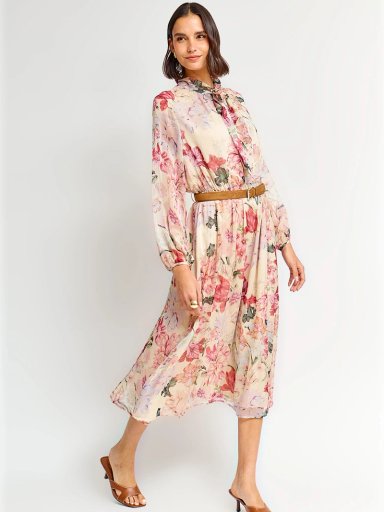 VESTIDO LARGO MUJER CACHAREL CLAMUR - 2
