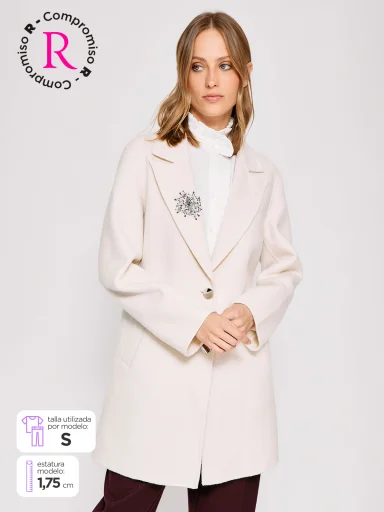 ABRIGO MUJER CACHAREL LARGO ALDO - 1