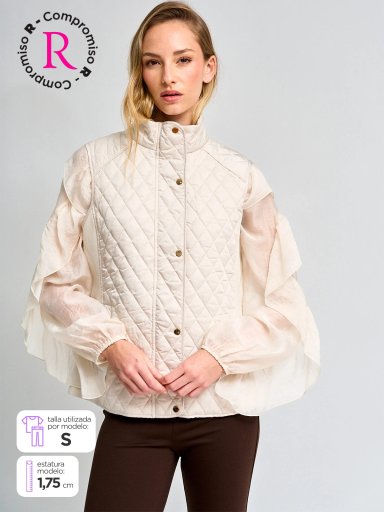 PARKA SIN MANGAS MUJER CACHAREL ANAI - 1