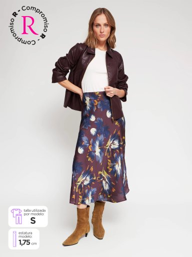 FALDA LARGA MUJER CACHAREL BAHAMAS - 1