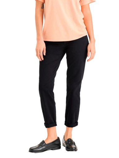 PANTALÓN ALGODÓN SLIM MUJER DOCKERS NEGRO WEEKEND CHINO - 2