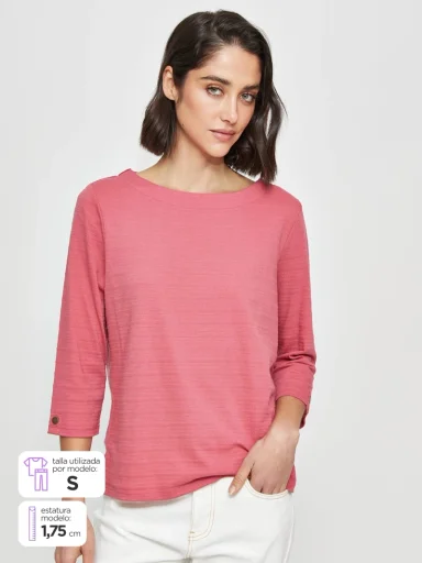POLO MANGA 3/4 MUJER AZIZ BRASOL - 1