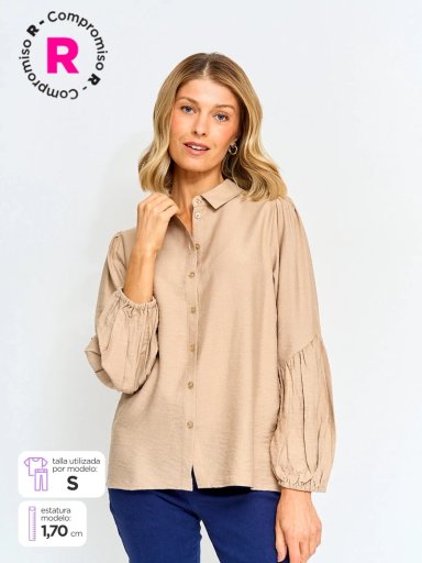 BLUSA MANGA LARGA MUJER NAVIGATA DARMIN - 1