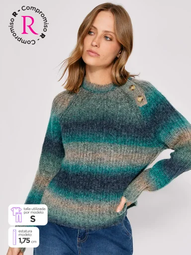 SWEATER MANGA LARGA MUJER NAVIGATA ARTEMISA - 1