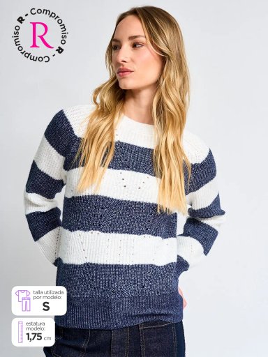 SWEATER MANGA LARGA MUJER NAVIGATA EUGENIA - 1