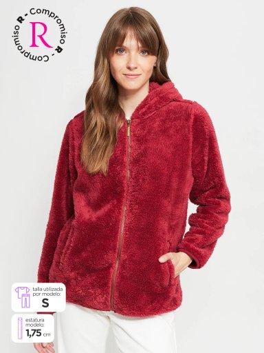 POLERA MANGA LARGA MUJER AZIZ ESHERPA - 1