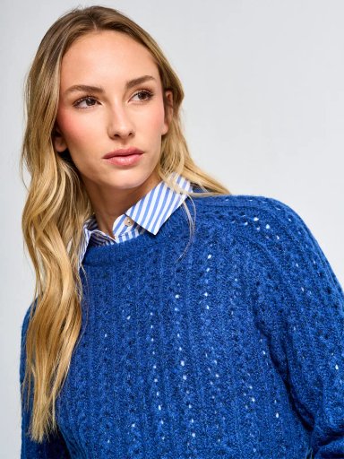 SWEATER MANGA LARGA MUJER NAVIGATA ALIRA - 3