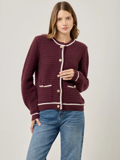 SWEATER MANGA LARGA MUJER NAVIGATA CHANEL - 1