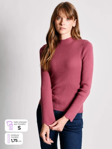 SWEATER MANGA LARGA MUJER NAVIGATA LUNA - 1