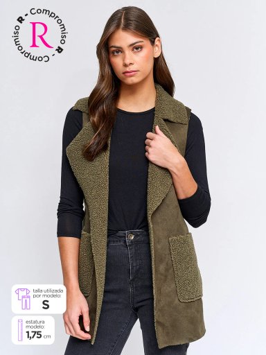 CHALECO MUJER AZIZ ASPEN - 1