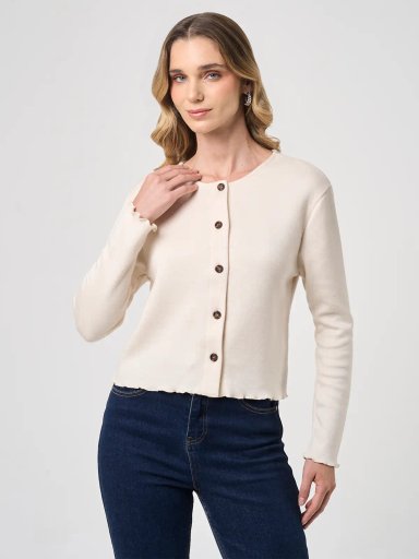 CARDIGAN MUJER NAVIGATA ERIS - 1