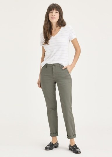 PANTALÓN MUJER DOCKERS WEEKEND CHINO SLIM ANKLE - 1