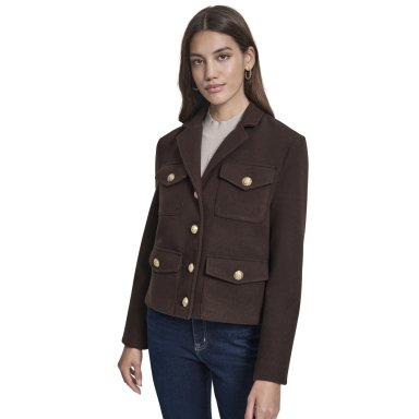 CASACA MUJER DKNY CHOCOLATE - 1