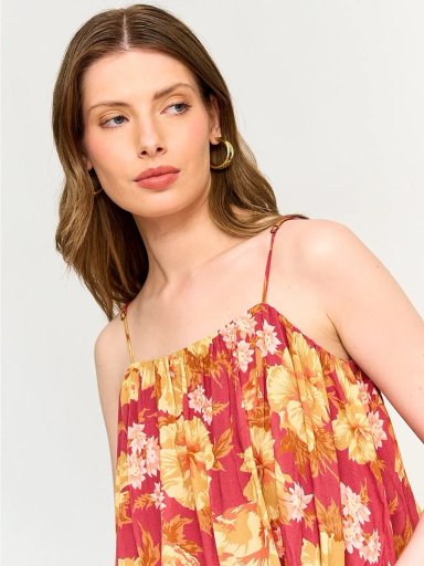 BLUSA SIN MANGAS MUJER MARQUIS TERRACOTA - 3