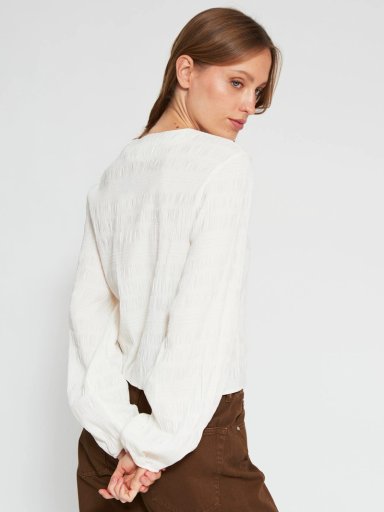 BLUSA MANGA LARGA MUJER MARQUIS LANAL - 2