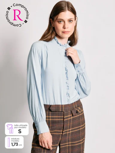 BLUSA MANGA LARGA MUJER MARQUIS ORTIZ - 1