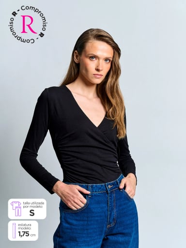 POLO MANGA LARGA MUJER MARQUIS ESCOTE - 1