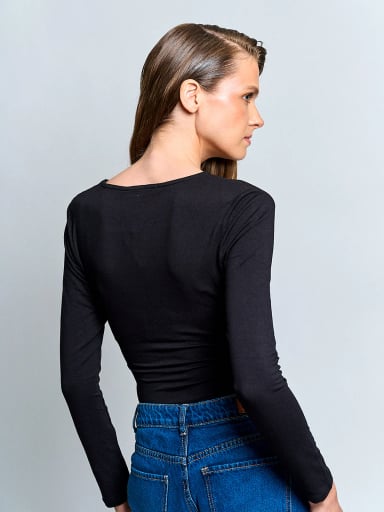 POLO MANGA LARGA MUJER MARQUIS ESCOTE - 2