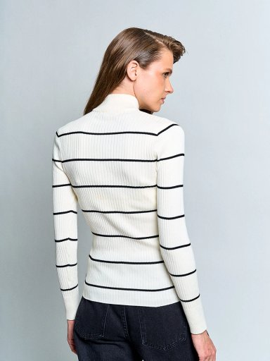 SWEATER MUJER MARQUIS MOCK - 2