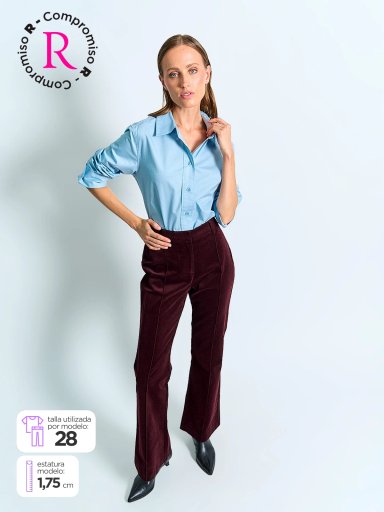 PANTALÓN REGULAR MUJER MARQUIS ETEL - 1