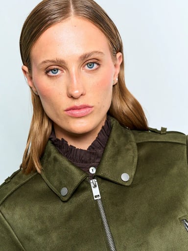 CASACA MUJER MARQUIS CORTA BIKER - 3