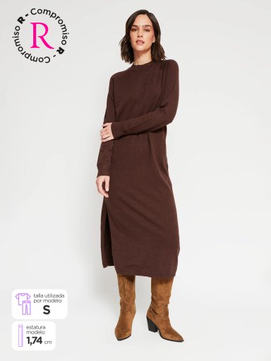 VESTIDO LARGO MUJER MARQUIS EMILIA - 1