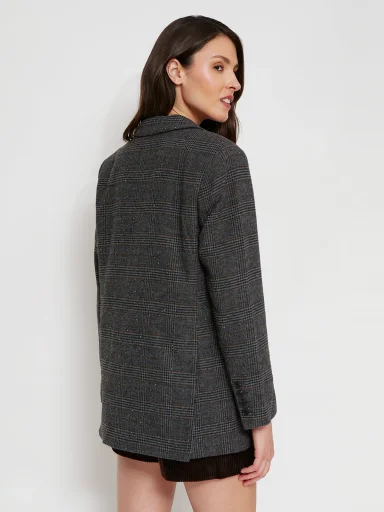 BLAZER DE LANA MUJER MARQUIS LARGO CREER - 2
