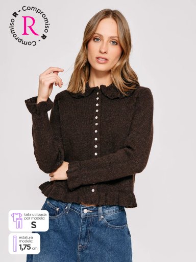 SWEATER MUJER MARQUIS RULO - 1
