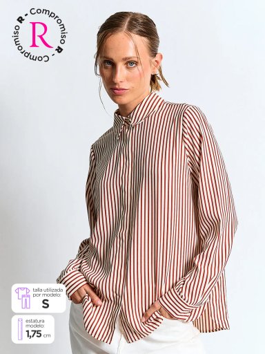 BLUSA MANGA LARGA MUJER MARQUIS CROMA - 1