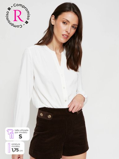 BLUSA MANGA LARGA MUJER MARQUIS EFER - 1